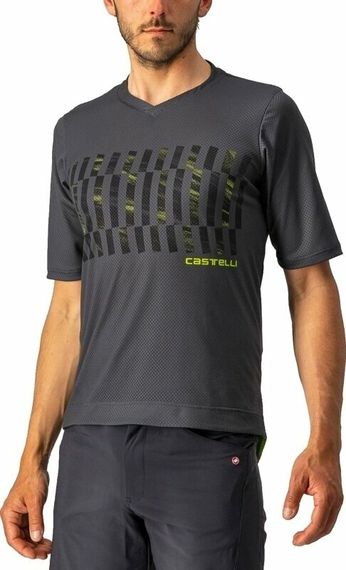 Castelli pánsky cyklistický MTB dres s krátkym rukávom